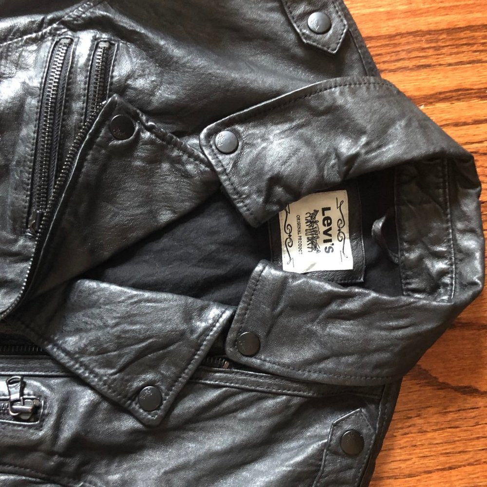 Levi's Leather Jacket - image 3